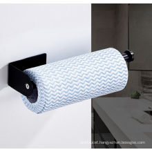 15YRS OEM/ODM experience factory Modern Bathroom Wall Mounted Toilet Paper Roll Holder Black Towel Tissue Paper Holder